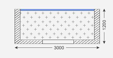 Схема балкона серии И-700