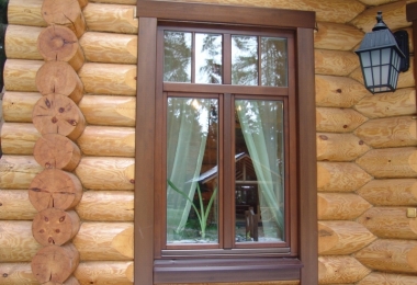 Фото деревянных окон